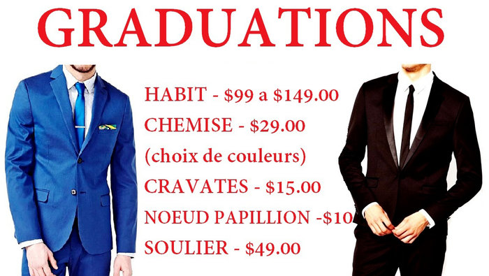 Graduation Magasin Entrepot Pour Hommes Lesventes Ca